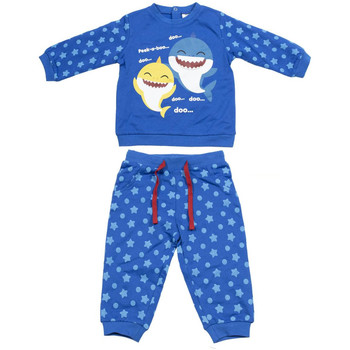 Textiel Kinderen Trainingspakken Baby Shark 2200006327 Blauw