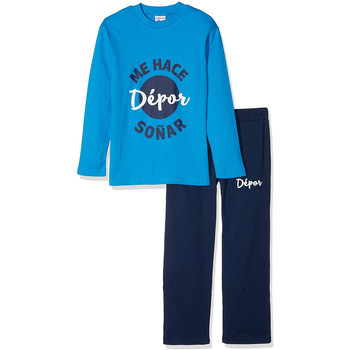Textiel Kinderen Pyjama's / nachthemden Deportivo A Coruña 69273 Blauw