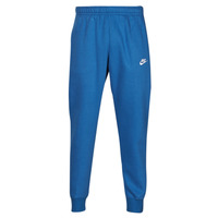 Textiel Heren Trainingsbroeken Nike Club Fleece Pants Dk / Marina / Blauw / Dk / Marina / Blauw / Wit