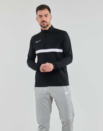 Textiel Heren Trainings jassen Nike Dri-FIT Soccer Drill Top  zwart / Wit / Wit / Wit