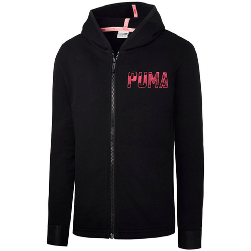 Textiel Meisjes Sweaters / Sweatshirts Puma  Zwart