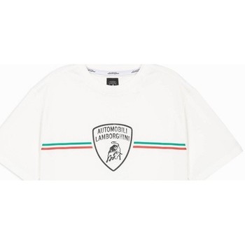 Textiel Heren T-shirts & Polo’s Lamborghini MAGLIETTE Wit