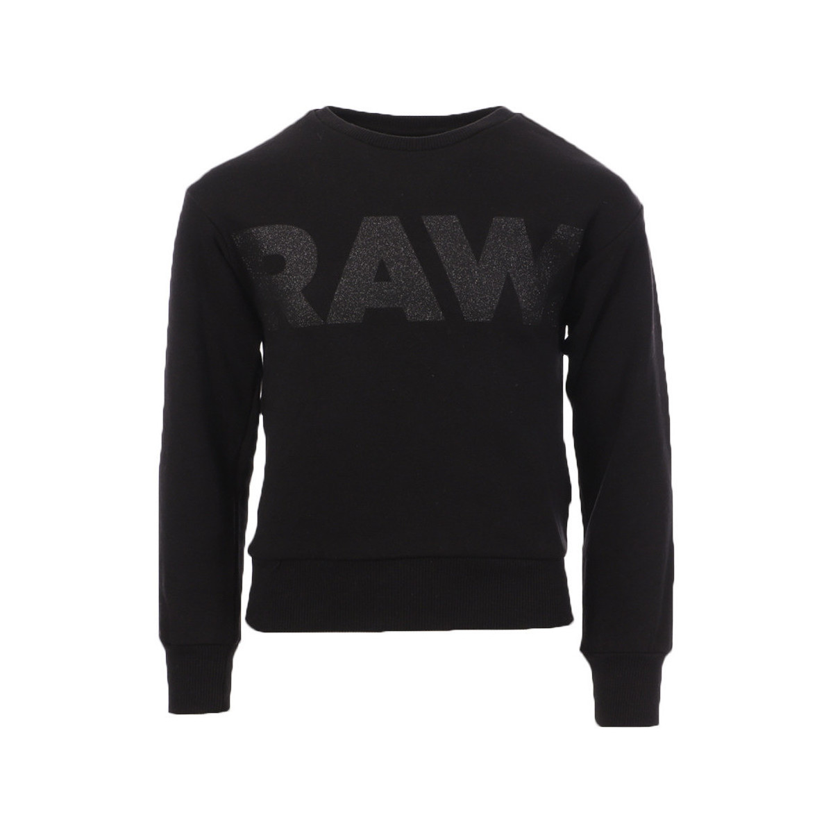 Textiel Meisjes Sweaters / Sweatshirts G-Star Raw  Zwart
