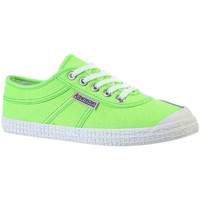 Schoenen Heren Lage sneakers Kawasaki FOOTWEAR - Original neon canvas - green gecko Groen