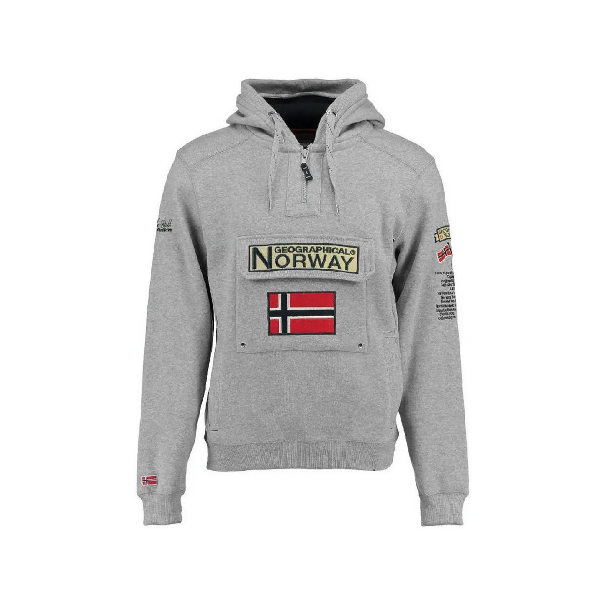 Textiel Meisjes Sweaters / Sweatshirts Geographical Norway  Grijs