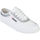 Schoenen Dames Sneakers Kawasaki Glitter Canvas Shoe K194522 8889 Silver Wit