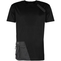Textiel Heren T-shirts korte mouwen Les Hommes  Zwart