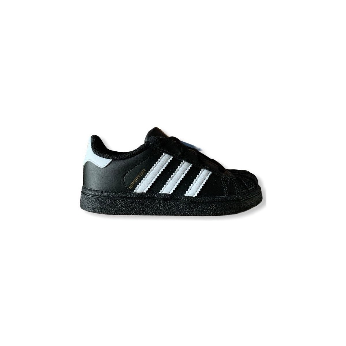 Schoenen Kinderen Lage sneakers adidas Originals Superstar Zwart