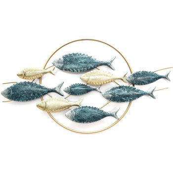 Wonen Beeldjes Signes Grimalt Ornament Wall Fish Blauw