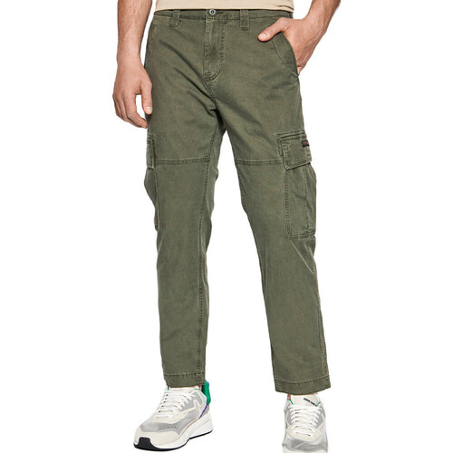 Textiel Heren Broeken / Pantalons Superdry  Groen