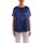 Textiel Dames Overhemden Manila Grace C026SU Blauw