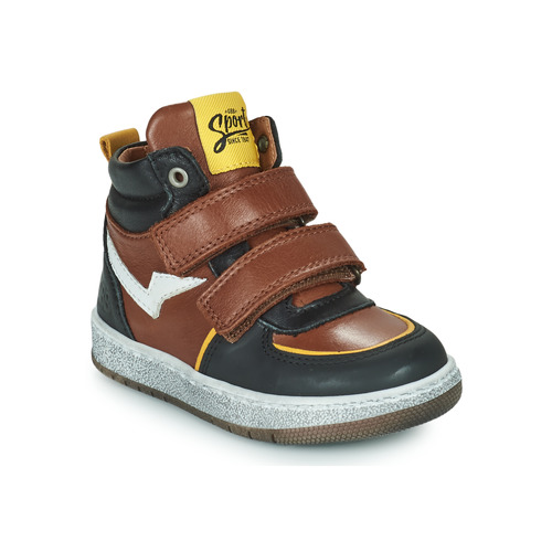 Schoenen Jongens Hoge sneakers GBB ODAFI Brown