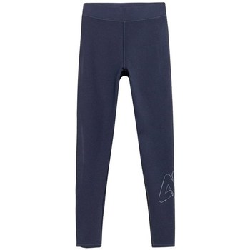 Textiel Dames Broeken / Pantalons 4F LEG013 Zwart