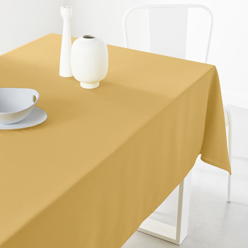 Wonen Tafelkleed Today Nappe 150/250 Polyester TODAY Essential Ocre Ocre