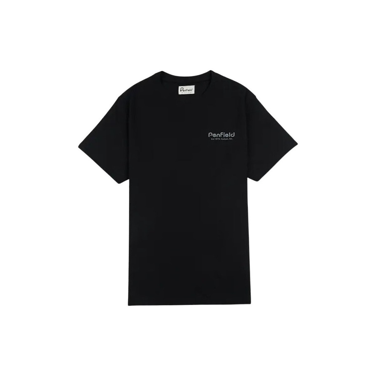 Textiel Heren T-shirts korte mouwen Penfield T-shirt  Hudson Script Zwart