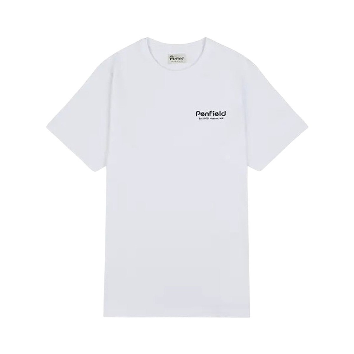 Textiel Heren T-shirts korte mouwen Penfield T-shirt  Hudson Script Wit