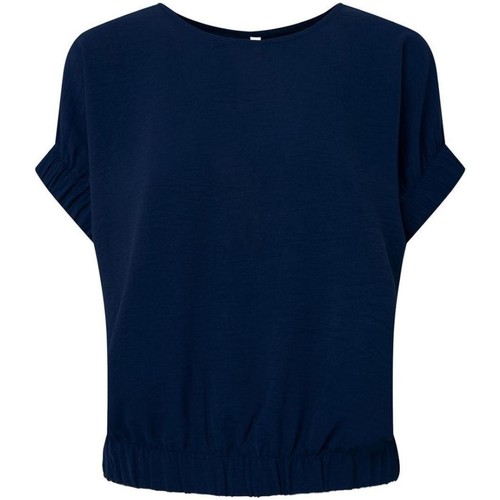 Textiel Dames T-shirts korte mouwen Pepe jeans  Blauw