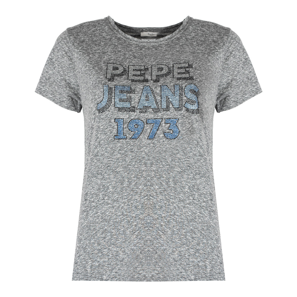 Textiel Dames T-shirts korte mouwen Pepe jeans PL504817 | Bibiana Grijs