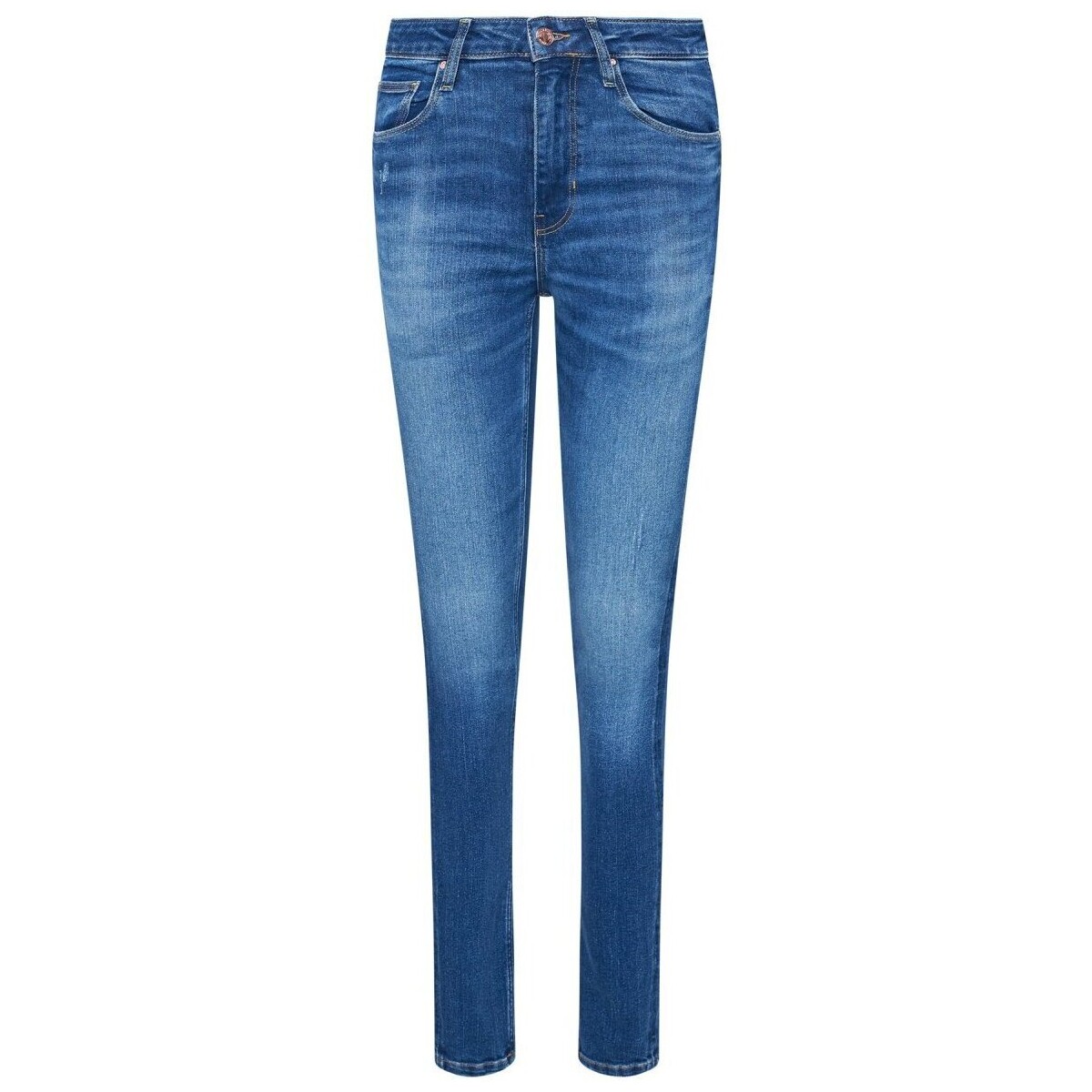 Textiel Dames Skinny jeans Guess W1RA26 D4AO3 Blauw