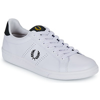 Schoenen Heren Lage sneakers Fred Perry B721 LEATHER Wit