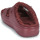 Schoenen Dames Leren slippers Crocs CLASSIC COZZY SANDAL Bordeaux