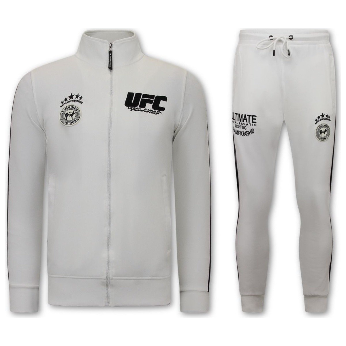 Textiel Heren Trainingspakken Lf Joggingspak UFC Ultimate Wit