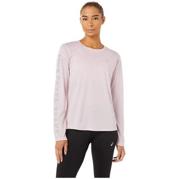 Textiel Dames Sweaters / Sweatshirts Asics Katakana LS Top Roze