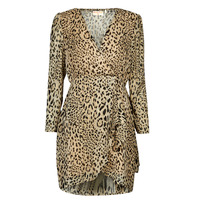 Textiel Dames Korte jurken Moony Mood LAUDALIE Leopard
