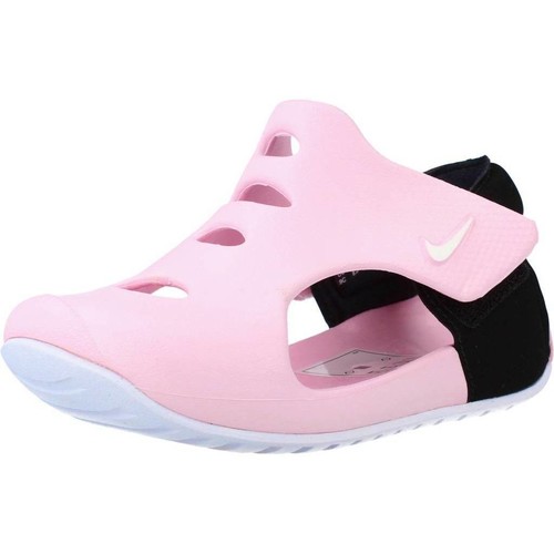 Schoenen Meisjes Sandalen / Open schoenen Nike SUNRAY PROTECT 3 BABY/T Roze