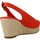 Schoenen Dames Sandalen / Open schoenen Tommy Hilfiger ICONIC ELBA SLING BACK W Orange