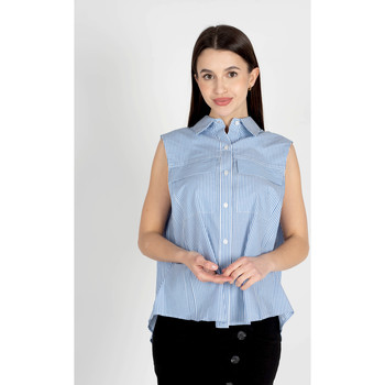 Textiel Dames Overhemden Pinko 1V10LW Y7ND | Zeppole Camicia Wit