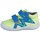 Schoenen Kinderen Lage sneakers Ricosta Patti 50 Bleu, Vert clair