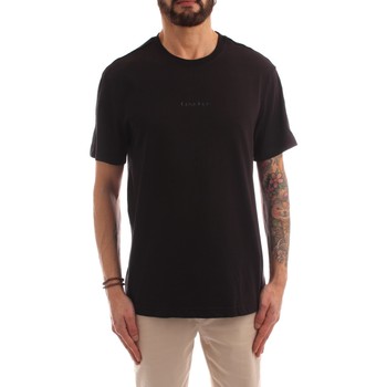 Textiel Heren T-shirts korte mouwen Calvin Klein Jeans K10K109051 Zwart