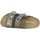 Schoenen Dames Leren slippers Rohde 5656 Brown