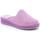 Schoenen Dames Leren slippers Grunland DSG-CI1318 Roze