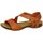 Schoenen Dames Sandalen / Open schoenen Interbios  Orange