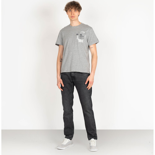 Textiel Heren T-shirts korte mouwen Pepe jeans PM508023 | Sergio Grijs