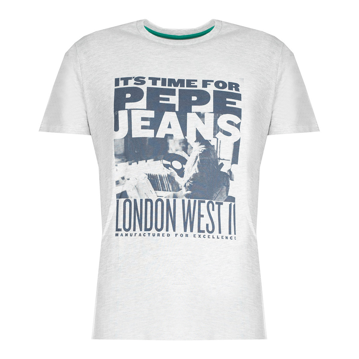 Textiel Heren T-shirts korte mouwen Pepe jeans PM507724 | Alexis Grijs