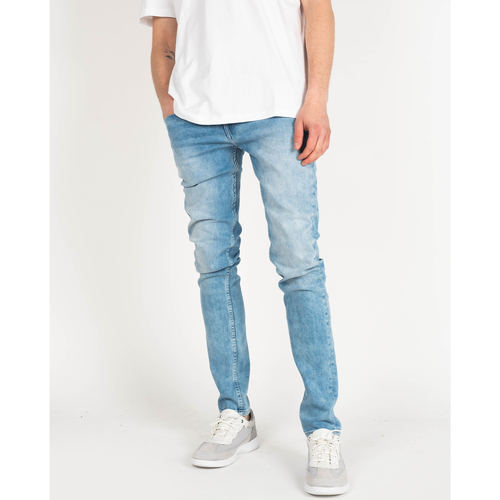 Textiel Heren 5 zakken broeken Pepe jeans PM205476MF94 | Hatch 5PKT Blauw
