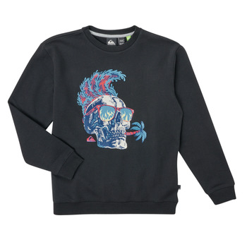 Textiel Jongens Sweaters / Sweatshirts Quiksilver SMOKE CREW Zwart