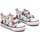 Schoenen Kinderen Sneakers Converse Baby Chuck Taylor All Star 2V OX A01621C Multicolour