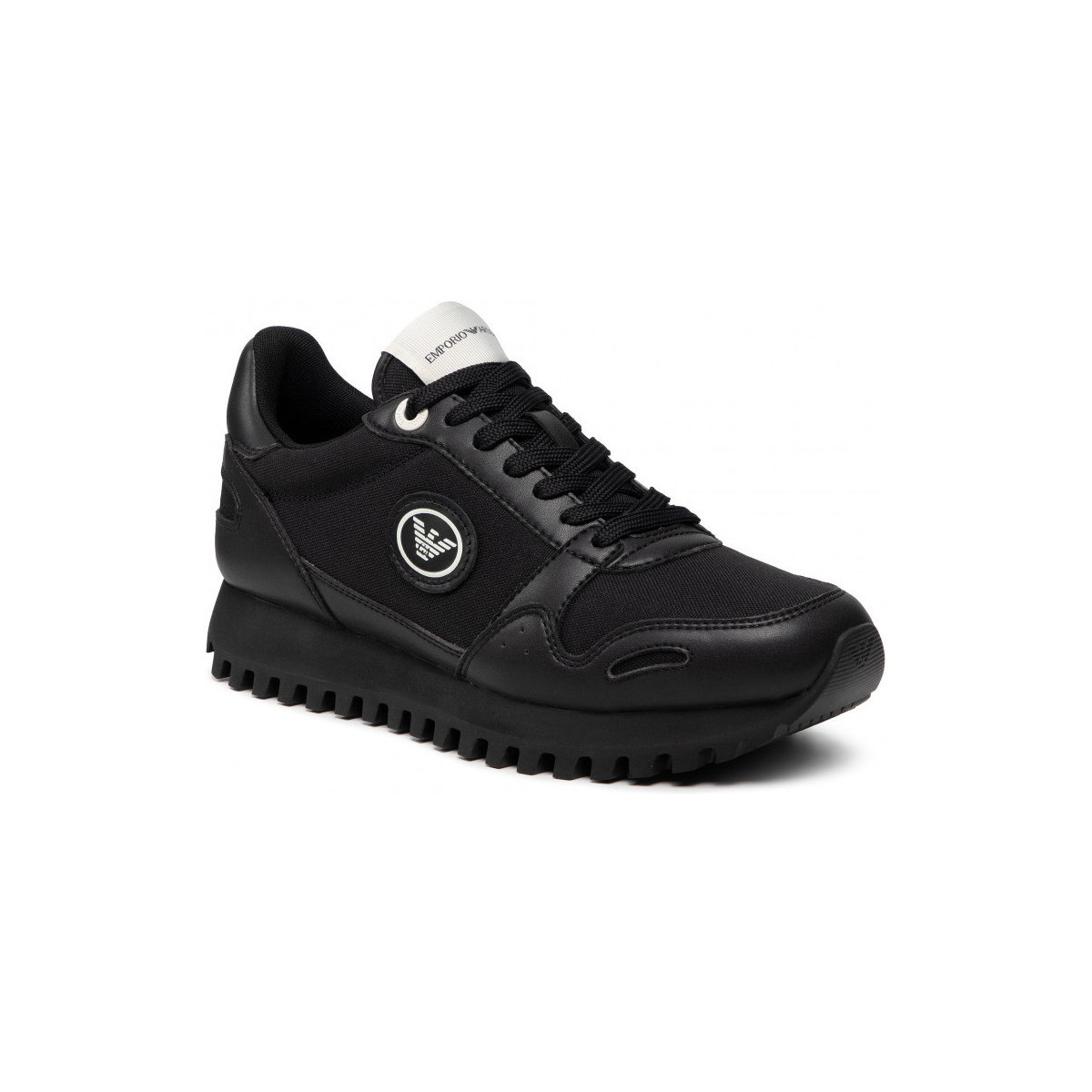 Schoenen Heren Sneakers Emporio Armani SNEAKER X4X536XM999 Zwart