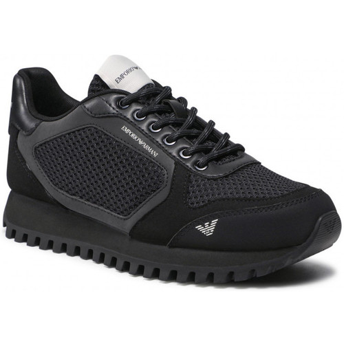 Schoenen Heren Sneakers Emporio Armani SNEAKER X4X556XM997 Zwart