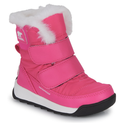 Schoenen Meisjes Snowboots Sorel CHILDRENS WHITNEY II STRAP WP Roze