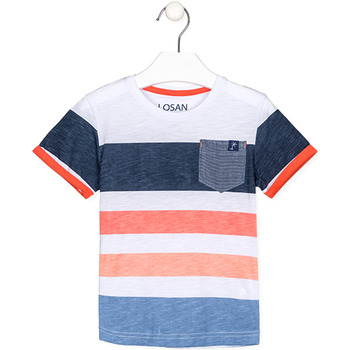 Textiel Kinderen T-shirts & Polo’s Losan 215-1026AL Wit