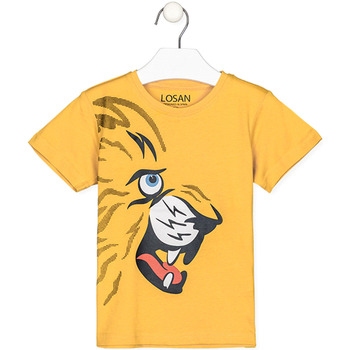 Textiel Kinderen T-shirts & Polo’s Losan 215-1205AL Geel