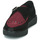 Schoenen Derby TUK Vlk D Ring Creeper Sneaker Zwart / Bordeaux