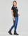 Textiel Dames T-shirts korte mouwen Pepe jeans NEW VIRGINIA Zwart