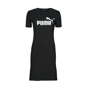 Textiel Dames Korte jurken Puma ESS SLIM TEE DRESS Zwart