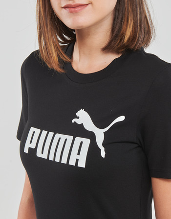 Puma ESS SLIM TEE DRESS Zwart